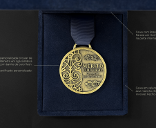 Concepção e projeto da Medalha de Mérito Cultural