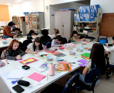Arte para todos: cursos gratuitos abrem inscrições na próxima semana. Foto: Anderson Tozato/SEEC