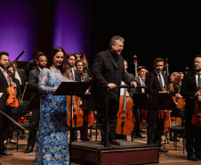 Orquestra Sinfônica emociona Guairão com Strauss e convidados internacionais