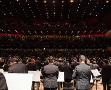Orquestra Sinfônica emociona Guairão com Strauss e convidados internacionais