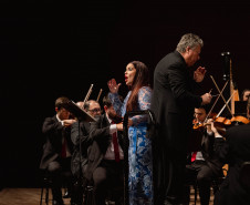 Orquestra Sinfônica emociona Guairão com Strauss e convidados internacionais