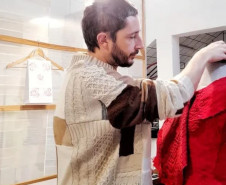 Dupla H-AL, residente da Academia Alfredo Andersen, fará ateliê no espaço cultural