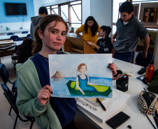 “Calderari: amar, além do mar” une trajetória do artista paranaense às criações de jovens talentos
