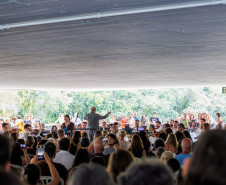 Centro Cultural Teatro Guaíra -  Museu Oscar Niemeyer (R. Mal. Hermes, 999 - Centro Cívico, Curitiba) - Concerto | 4a Série Osp No Museu Oscar Niemeyer: "Mostly Mozart" – A Orquestra Sinfônica do Paraná (OSP) retorna neste sábado (06), às 16h, ao vão-livre do MON para mais uma edição da série gratuita “OSP no Museu Oscar Niemeyer – Mostly
