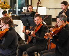 Orquestra Sinfônica do Paraná encanta público em primeira apresentação em Colombo