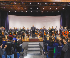 Orquestra Sinfônica do Paraná atrai 800 pessoas a concertos em Campina Grande do Sul