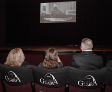 Entrega da reforma do telhado do Teatro Guaíra / parceria da AUDI - Apresentação de Ballet para 600 crianças de escolas públicas.