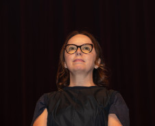 Entrega da reforma do telhado do Teatro Guaíra / parceria da AUDI - Apresentação de Ballet para 600 crianças de escolas públicas.