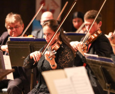 Recepção calorosa do público: Orquestra Sinfônica do Paraná abre o Festival de Música de Maringá