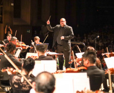 Recepção calorosa do público: Orquestra Sinfônica do Paraná abre o Festival de Música de Maringá