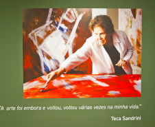 Exposição “Eterno Feminino”, da artista Teca Sandrini, entra na reta final no MON