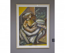 Exposição “Eterno Feminino”, da artista Teca Sandrini, entra na reta final no MON