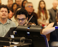 Orquestra Sinfônica do Paraná lota santuário na Lapa e segue para concerto em Campo Largo