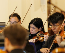 Orquestra Sinfônica do Paraná lota santuário na Lapa e segue para concerto em Campo Largo