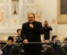 Orquestra Sinfônica do Paraná lota santuário na Lapa e segue para concerto em Campo Largo