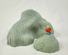 Academia Alfredo Andersen abre temporada de exposições com cerâmica artística. Foto: Divulgação MCAA