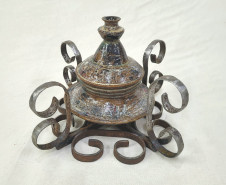 Academia Alfredo Andersen abre temporada de exposições com cerâmica artística. Foto: Divulgação MCAA