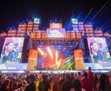 O grupo Gipsy Kings durante a apresentacao do seu show dentro da programacao do Verao Maior Parana, em Matinhos - 16/02/2026