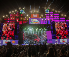 O grupo Gipsy Kings durante a apresentacao do seu show dentro da programacao do Verao Maior Parana, em Matinhos - 16/02/2026