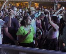 O grupo Gipsy Kings durante a apresentacao do seu show dentro da programacao do Verao Maior Parana, em Matinhos - 16/02/2026