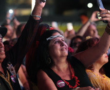 O grupo Gipsy Kings durante a apresentacao do seu show dentro da programacao do Verao Maior Parana, em Matinhos - 16/02/2026