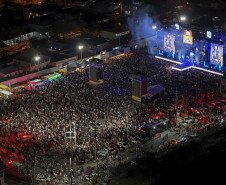 Pontal do Paraná, 09 de janeiro de 2026 - Público na Arena Marisol durante o Verão Maior Paraná.