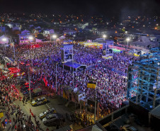 Pontal do Paraná, 09 de janeiro de 2026 - Público na Arena Marisol durante o Verão Maior Paraná.