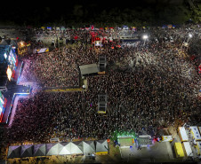 Pontal do Paraná, 09 de janeiro de 2026 - Público na Arena Marisol durante o Verão Maior Paraná.