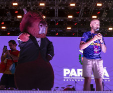 Fábio Jr. celebra o romantismo com show para 144 mil pessoas em Matinhos