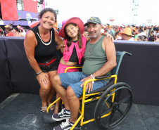 Área PcD do Verão Maior Paraná em Matinhos já recebeu mais de 5 mil pessoas