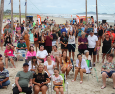 Nem a chuva afastou o público: Banda da PMPR agita o Palco Sunset em Shangri-lá