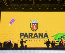 Pontal do Paraná, 09 de janeiro de 2026 - Show de Luan Pereira dentro das atrações do Verão Maior Paraná.
