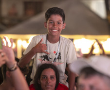 Pontal do Paraná, 09 de janeiro de 2026 - Público na Arena Marisol durante o Verão Maior Paraná.