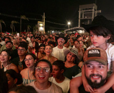 Pontal do Paraná, 09 de janeiro de 2026 - Público na Arena Marisol durante o Verão Maior Paraná.