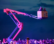 Drones, luzes e recorde de público: show de Alok leva 338 mil pessoas ao Verão Maior