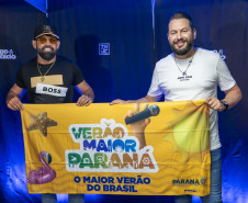 Diego & Arnaldo abrem último fim de semana do Verão Maior Paraná com show eclético em Pontal do Paraná