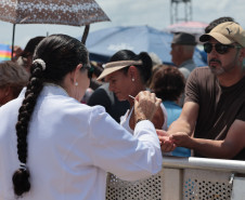 Padre Reginaldo Manzotti reúne 38 mil pessoas no último domingo do Verão Maior Paraná