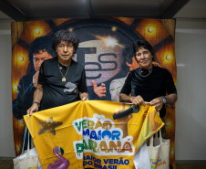 Clássicos do sertanejo no Verão Maior, Teodoro & Sampaio e Gian & Giovani agitam Pontal do Paraná