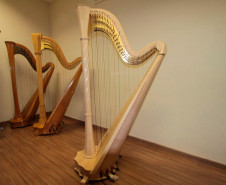 Orquestra Sinfônica do Paraná recebe nova harpa da marca italiana Salvi Harps