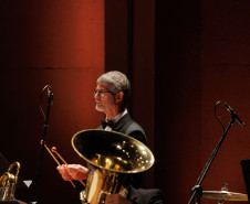 Primeiro dia de concerto do “Festival Gershwin" da Orquestra Sinfônica do Paraná lota o Guairão