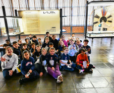 Patrimônio, memória e descoberta: 200 alunos visitam o Museu Satélite MUPA Pato Branco