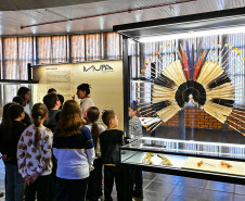 Patrimônio, memória e descoberta: 200 alunos visitam o Museu Satélite MUPA Pato Branco