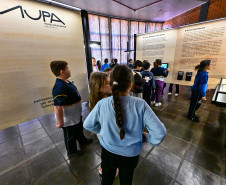 Patrimônio, memória e descoberta: 200 alunos visitam o Museu Satélite MUPA Pato Branco