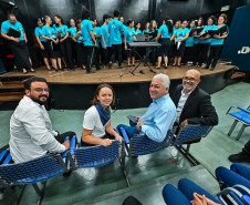 Estado amplia incentivo à musicalização com entrega de instrumentos em Campo Mourão