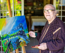 Museu Casa Alfredo Andersen recebe exposição itinerante e oficinas na 24.ª semana dos museus