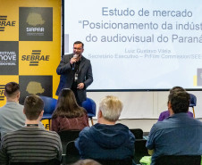Estudo inédito realizado pela SEEC e SebraePR sobre setor audiovisual paranaense é apresentado em festival