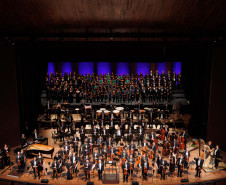 Mais de 4 mil pessoas prestigiam concerto que celebrou os 41 anos da Orquestra Sinfônica do Paraná