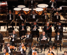 Mais de 4 mil pessoas prestigiam concerto que celebrou os 41 anos da Orquestra Sinfônica do Paraná