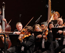 Mais de 4 mil pessoas prestigiam concerto que celebrou os 41 anos da Orquestra Sinfônica do Paraná