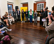 Museu Satélite chega a Paranaguá com unidade do Museu Casa Alfredo Andersen. Fotos: Kraw Penas/SEEC